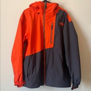 The North Face Men's Performance Jacket in Orange and Black